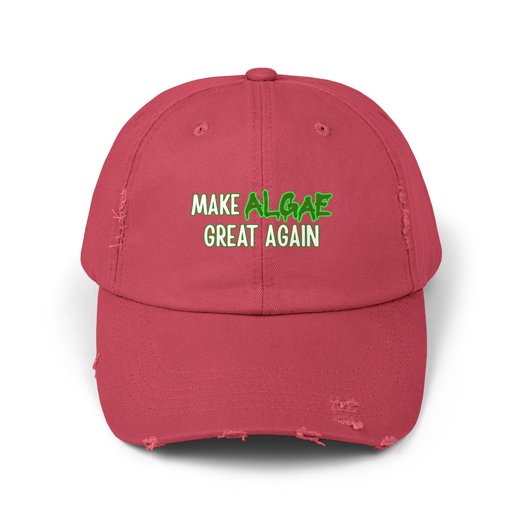 Make Algae Great Again Distressed Cap