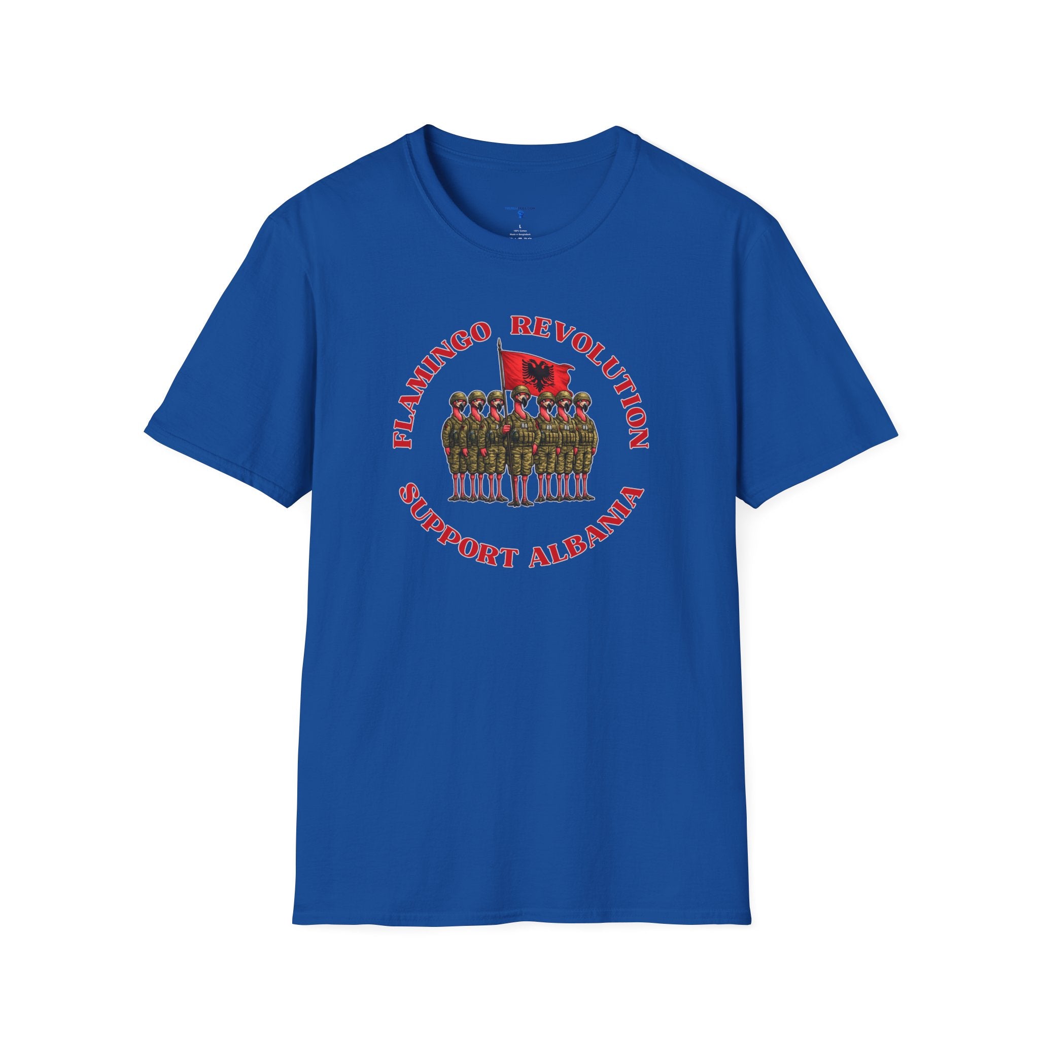 Flamingo Revolution - Support Albania T-Shirt
