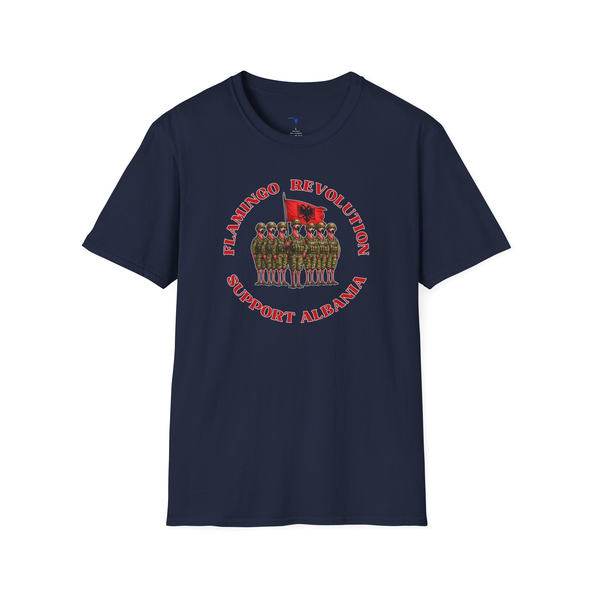 Flamingo Revolution - Support Albania T-Shirt