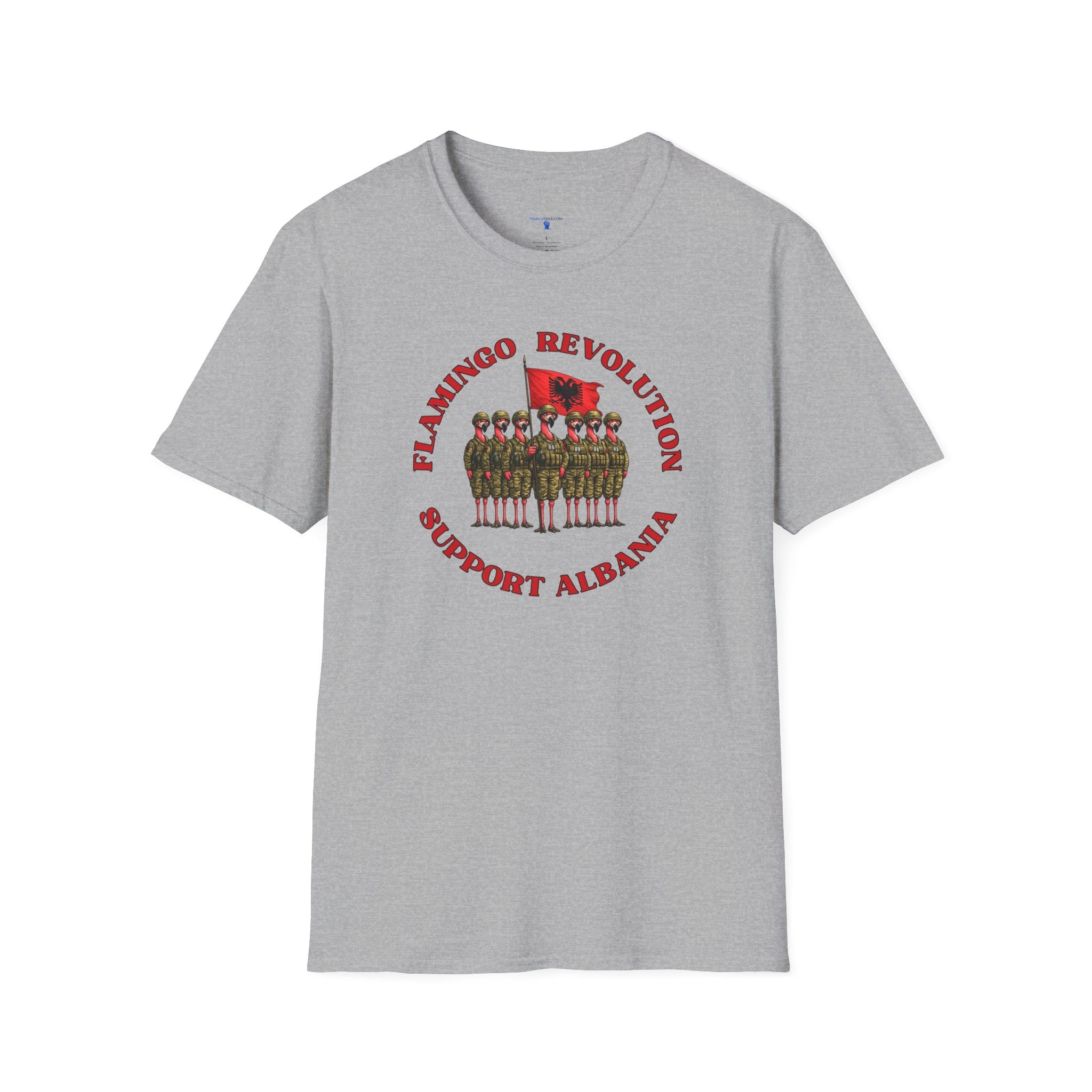 Flamingo Revolution - Support Albania T-Shirt