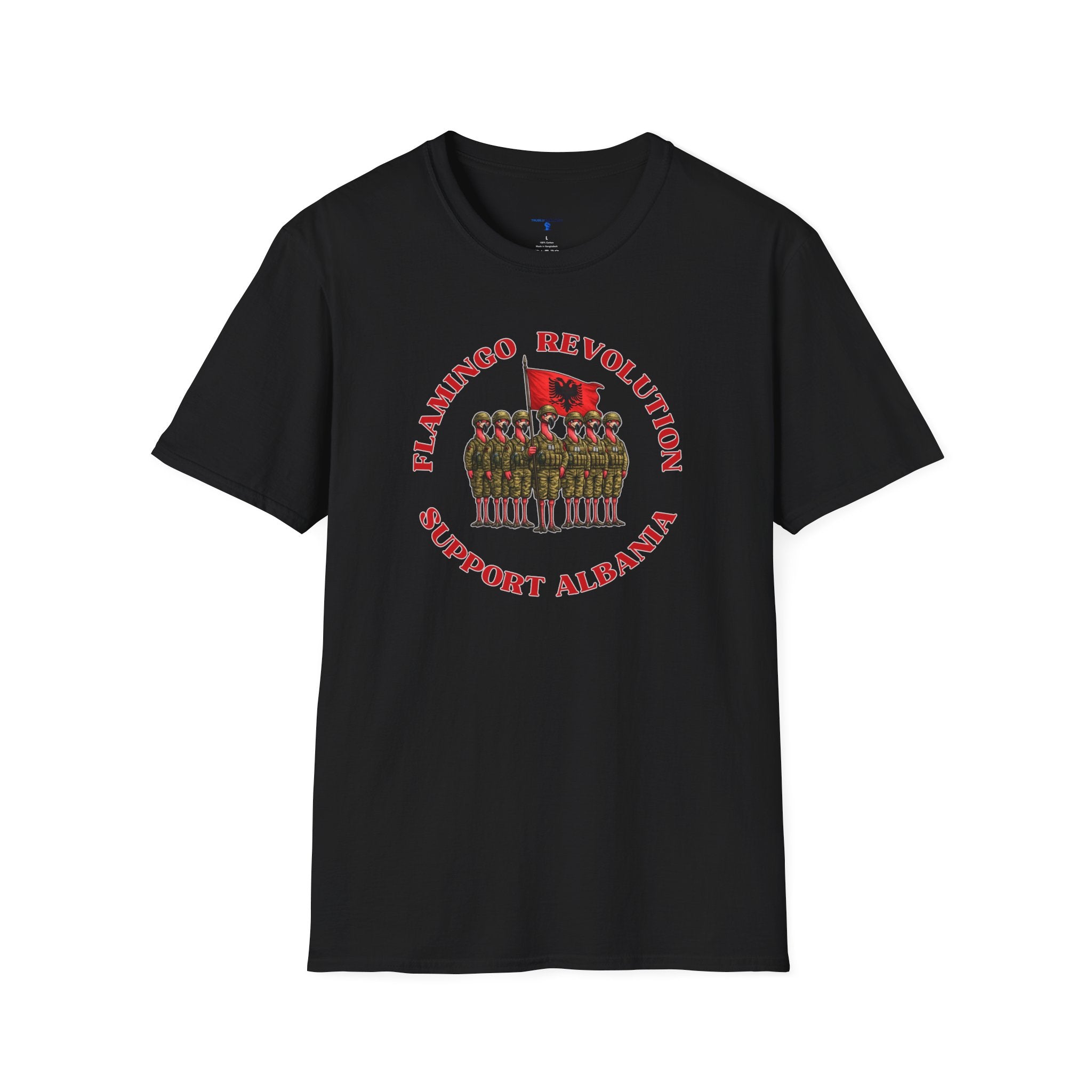 Flamingo Revolution - Support Albania T-Shirt